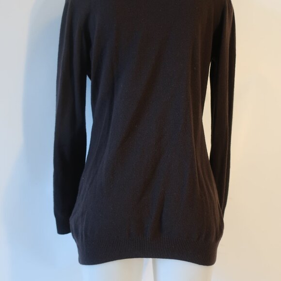 Womens Escada Sport Brown Escada Espana 100% Virgin Wool Cardigan Sweater M - Picture 8 of 9